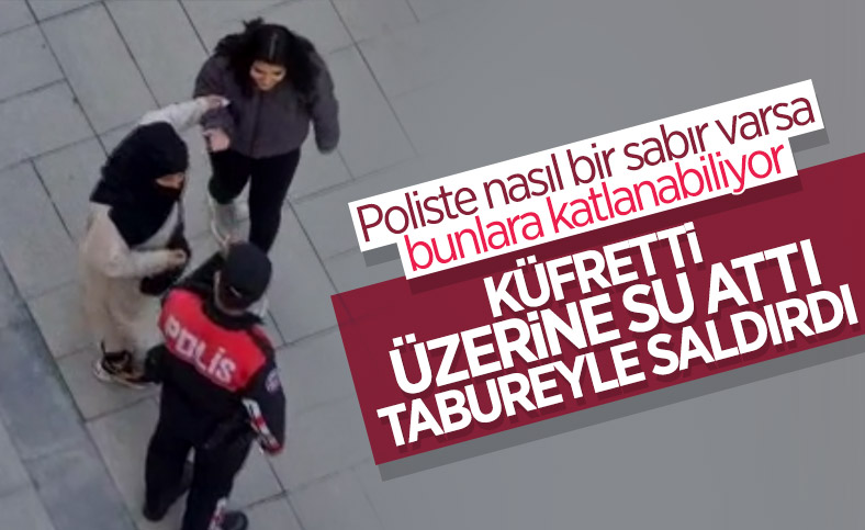 Karabük'te kimliği istenen kişinin yakınları polisleri uğraştırdı
