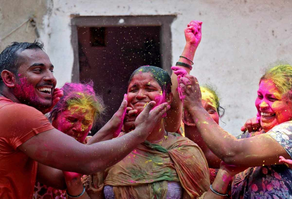 Holi Festival celebrated in India #4
