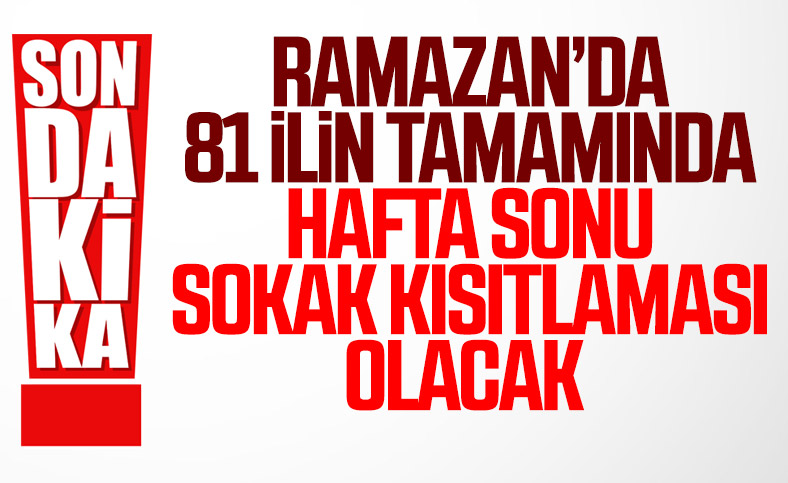 Cumhurbaşkanı Erdoğan: Ramazan ayında hafta sonları evdeyiz