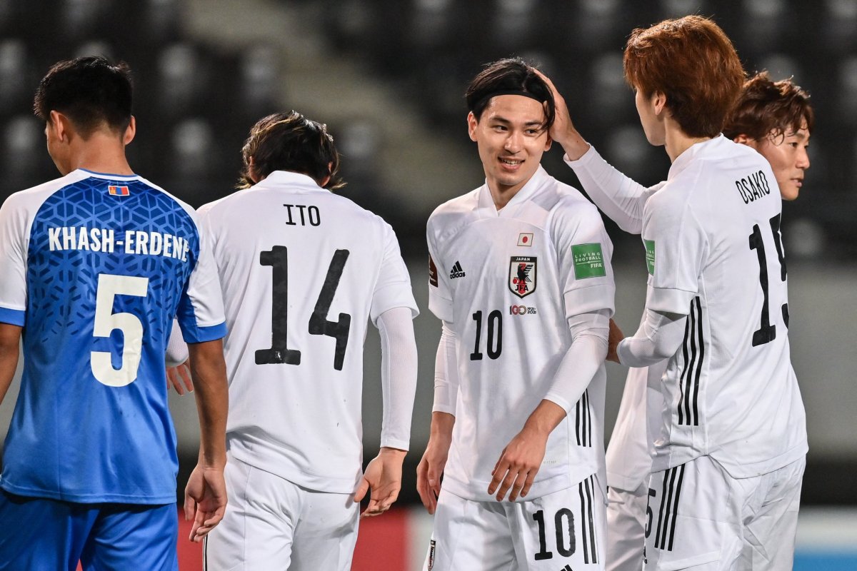 Japonya, Moğolistan'ı 14 golle mağlup etti