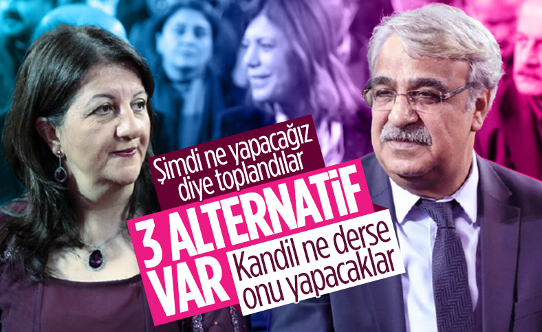 HDP'de kapatma sonrası izlenecek yol haritaları