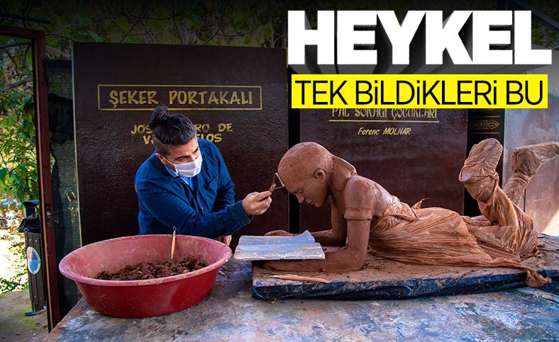 Mersin'de heykeller bu kez çocuklar için yapılıyor