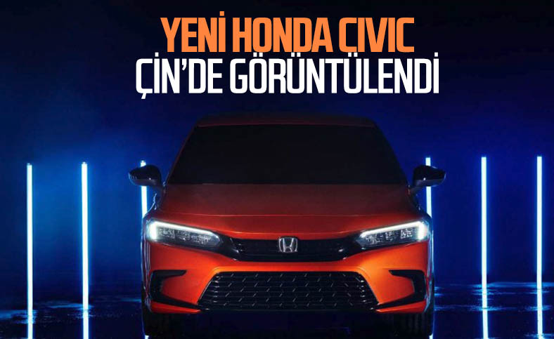 Yeni Honda Civic bir kez daha görüntülendi