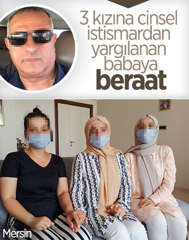 Mersin'de cinsel istismarla yargılanan baba, mahkemeye çıktı