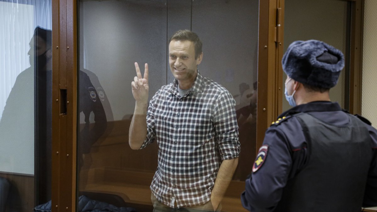 Russian opposition leader Navalny goes on hunger strike