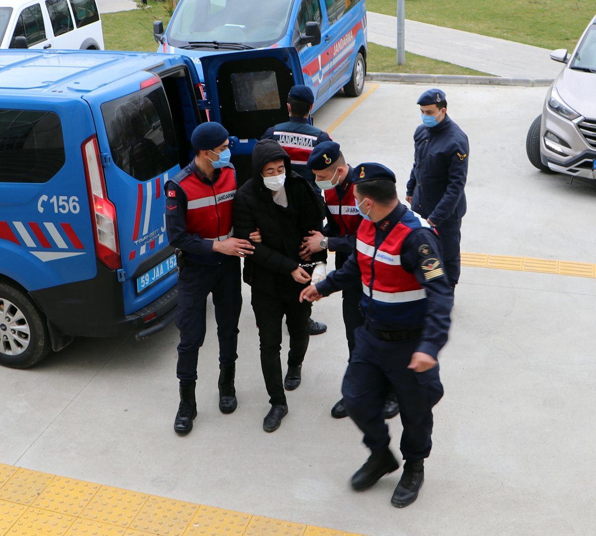 Tekirdağ'da eşini benzinle yakan cani ifade verdi