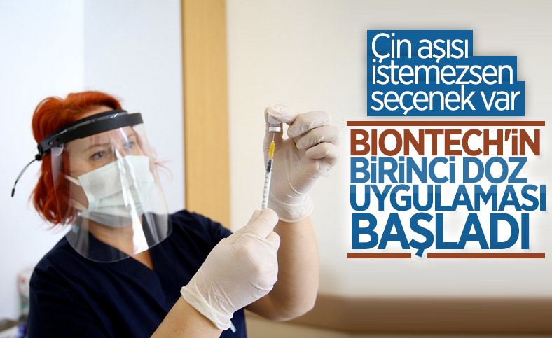 BioNTech aşısı uygulanmaya başlandı