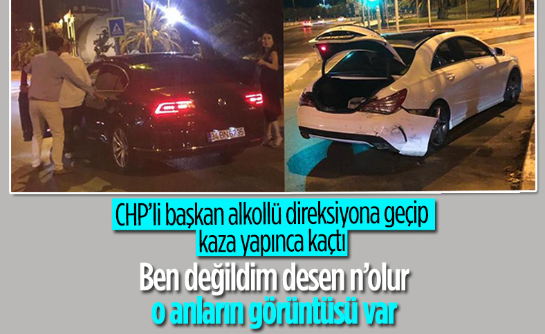 CHP'li belediye başkanı Ali Kılıç, alkollü araç kullanırken kaza yaptı