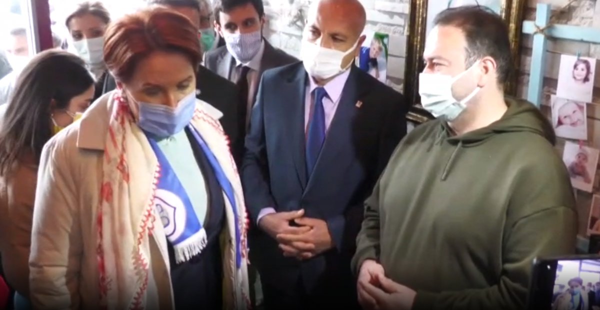 Konyalı esnaftan Meral Akşener'e HDP tepkisi