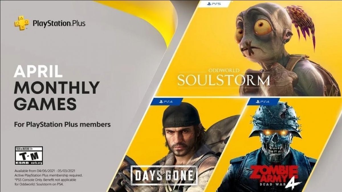 Games to be offered free to PlayStation Plus subscribers in April #1