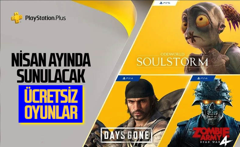 PlayStation Plus abonelerine nisanda ücretsiz sunulacak oyunlar
