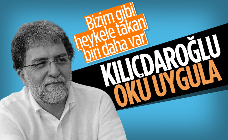 Ahmet Hakan'dan CHP'ye heykel tavsiyesi