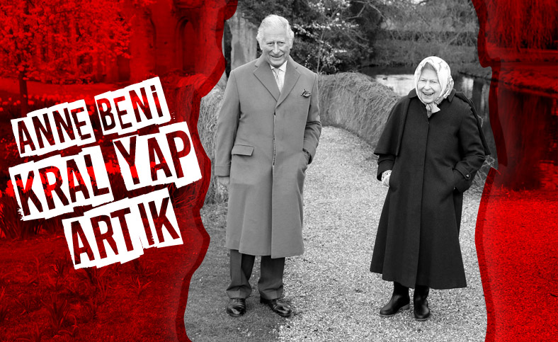 Kraliçe Elizabeth ile Prens Charles, Prens Harry'nin eski evinde