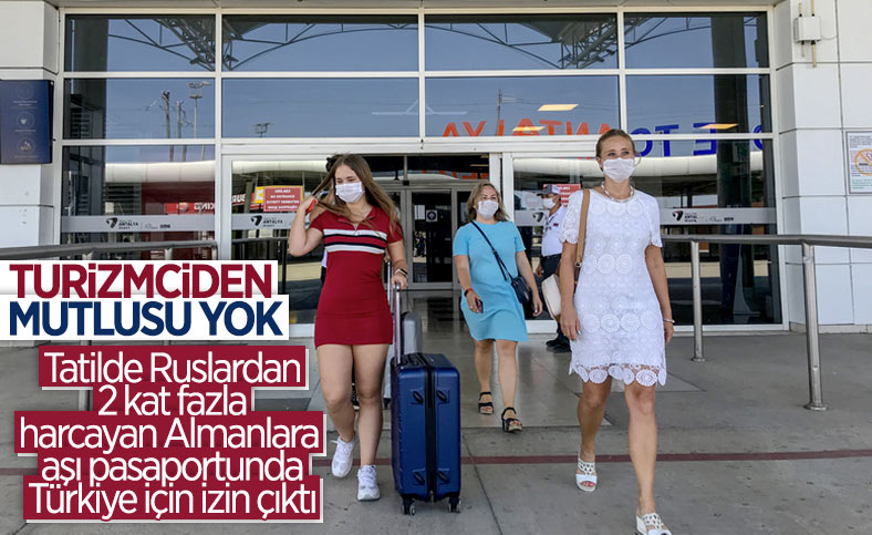 Aşı pasaportu olan Alman turistler, Türkiye'de tatil yapabilecek