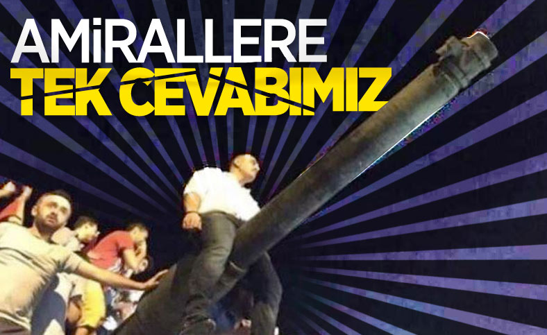 Amirallerin bildirisine karşı cevap: Biz buradayız