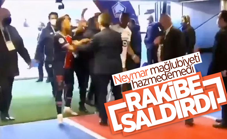 Neymar, maç sonu Djalo'ya saldırdı
