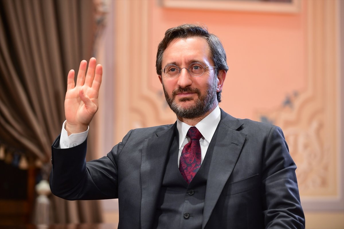 Fahrettin Altun: Bir kere de milli iradeden yana olun