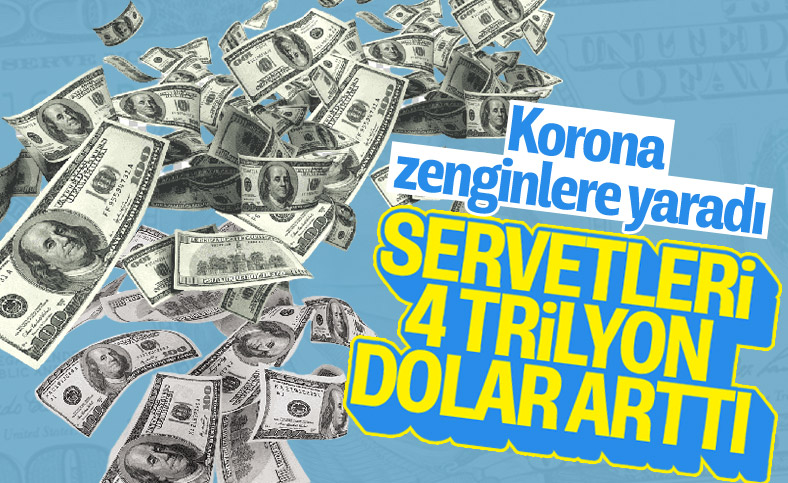 Milyarderlerin serveti korona salgını sırasında 4 trilyon dolar arttı