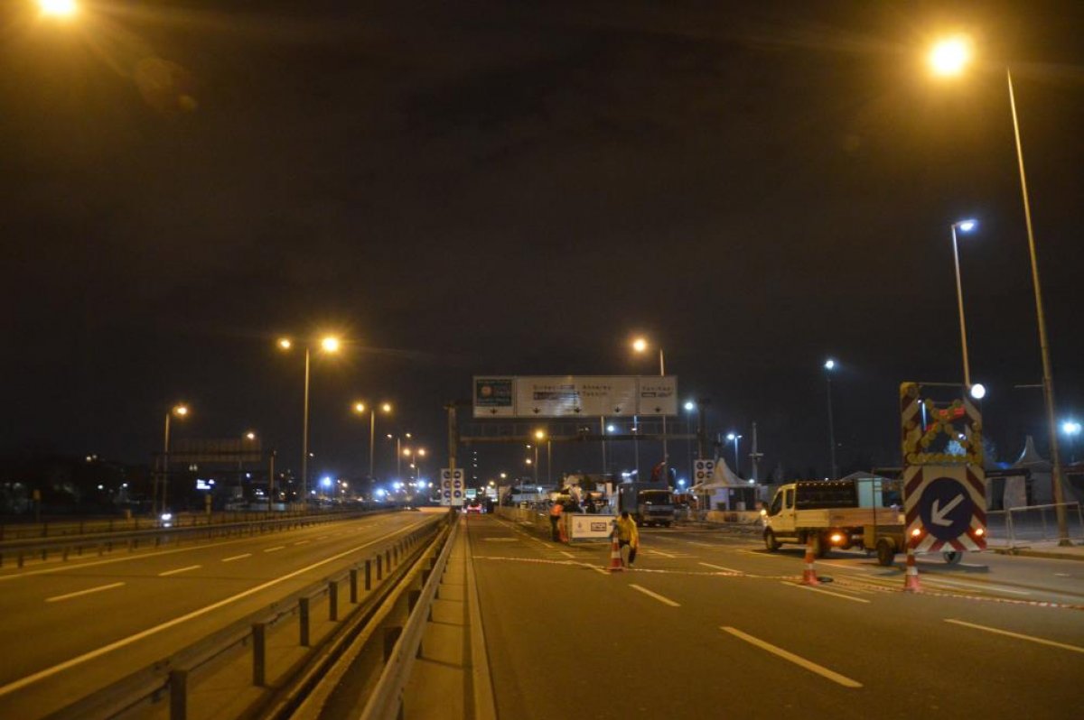 N Kolay İstanbul Yarı Maratonu için yollar kapatılmaya başlandı
