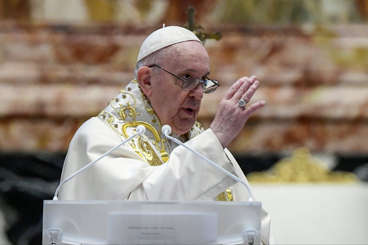 Papa, Suriyeli göçmenlerle ilgili konuşurken Türkiye'den bahsetmedi