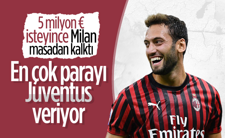 Juventus, Chelsea ve Arsenal Hakan Çalhanoğlu için yarışta