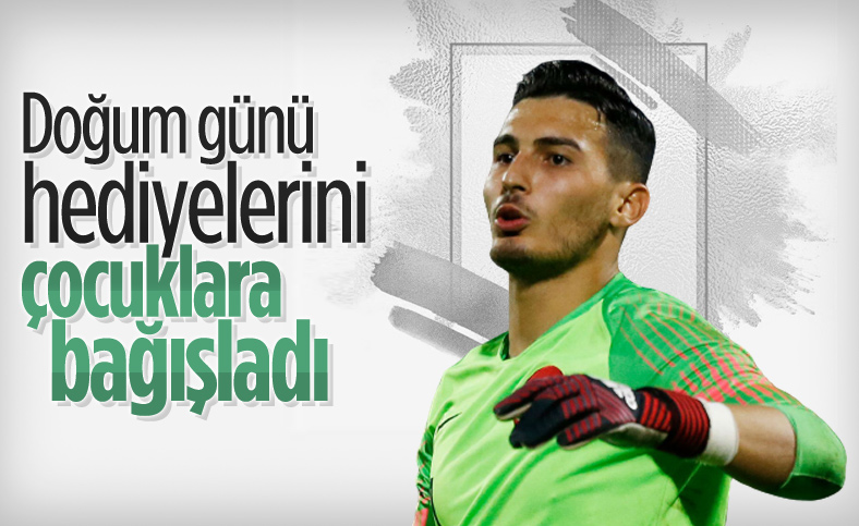 Uğurcan Çakır, doğum günü hediyelerini çocuklara bağışladı