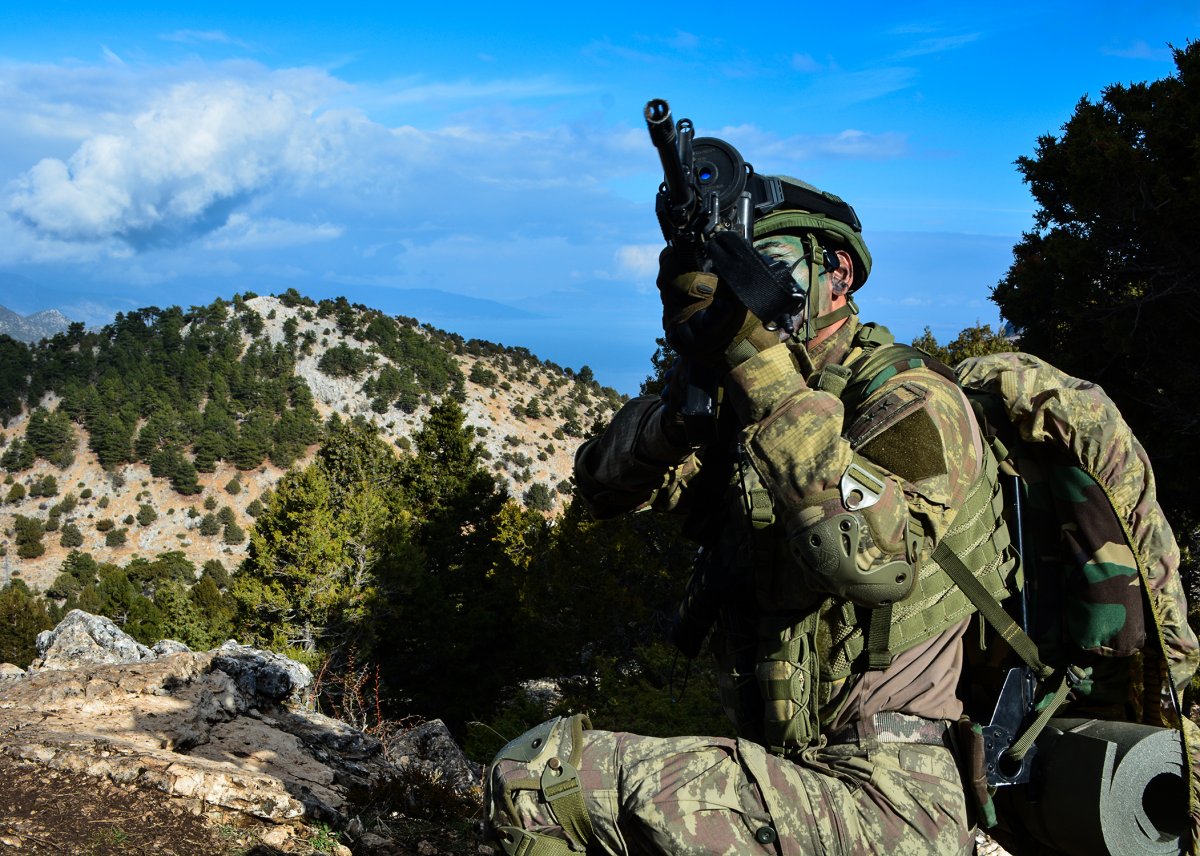 Irak'ın kuzeyinde 2 terörist öldürüldü