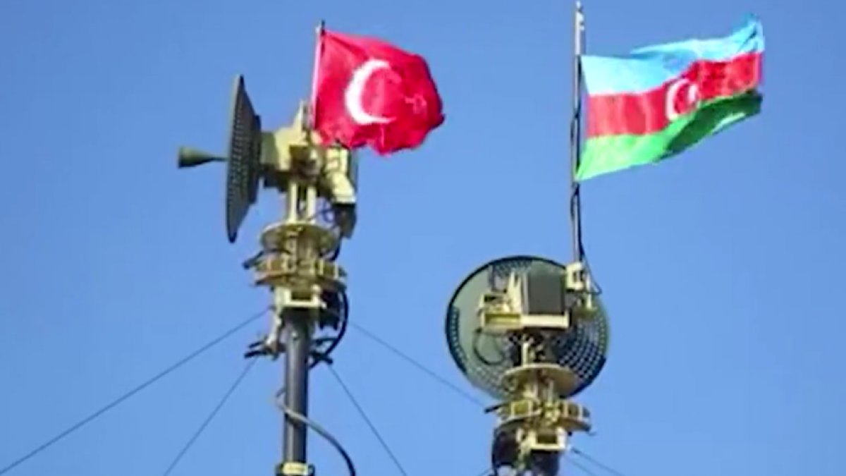 Joint military exercise of the Azerbaijan-Turkey communication units started
