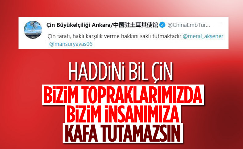 Çin'in Ankara Büyükelçisi, Dışişleri Bakanlığı'na çağrıldı