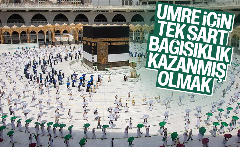 Suudi Arabistan, umre için bağışıklık kazanmış olma şartı getirdi