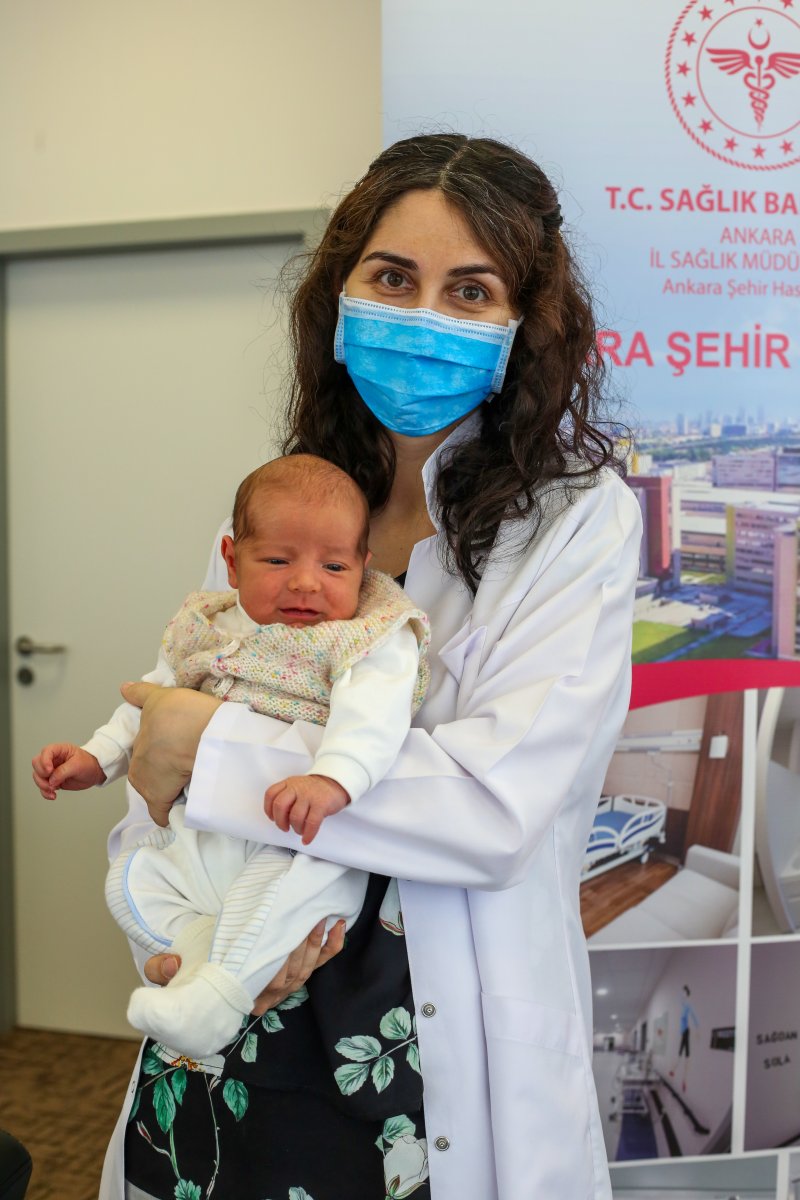 The baby who was vaccinated while his mother was pregnant in Ankara was born with antibodies #3