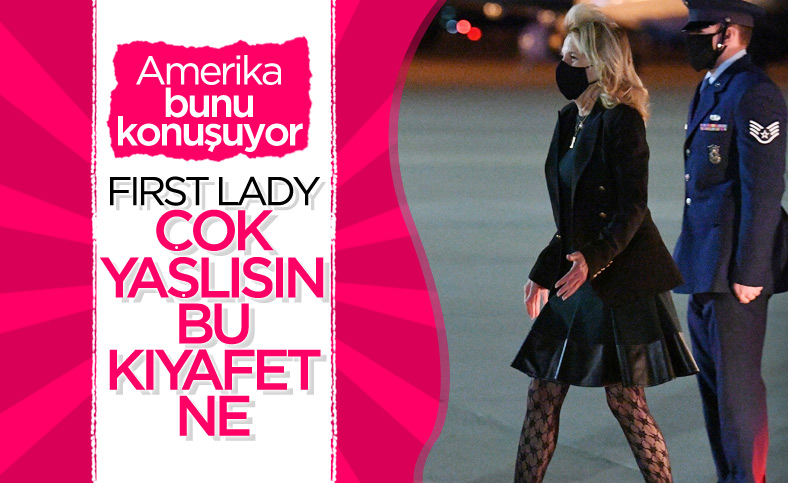 Jill Biden'ın tartışma konusu olan kıyafeti