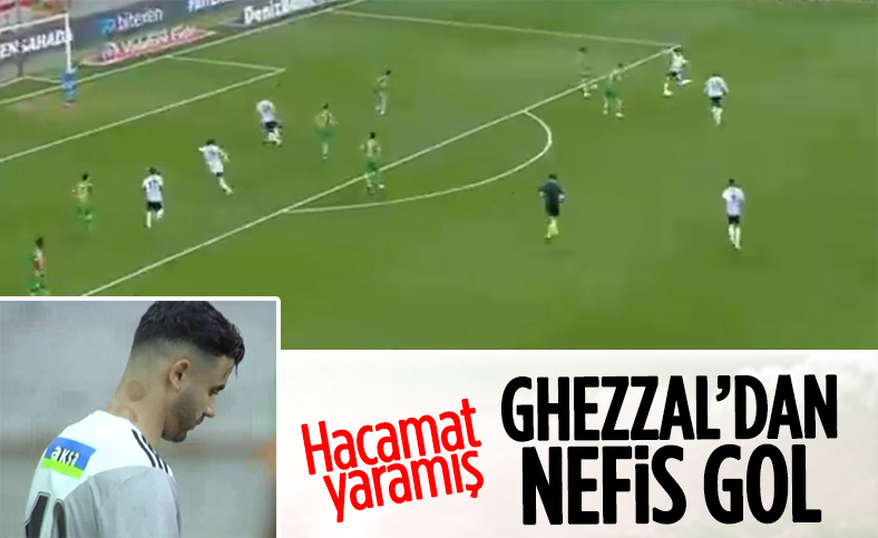 Ghezzal'dan şık plase golü