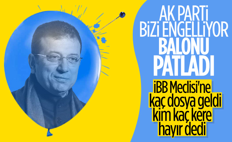 Ekrem İmamoğlu'nun engelleniyoruz söylemi boşa çıktı