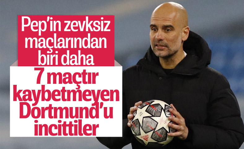 Manchester City Şampiyonlar Ligi'nde Dortmund'u son dakikada yıktı