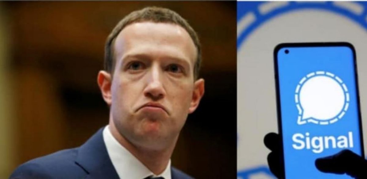 Facebook patronu Mark Zuckerberg, güvenlik için Signal kullanıyor