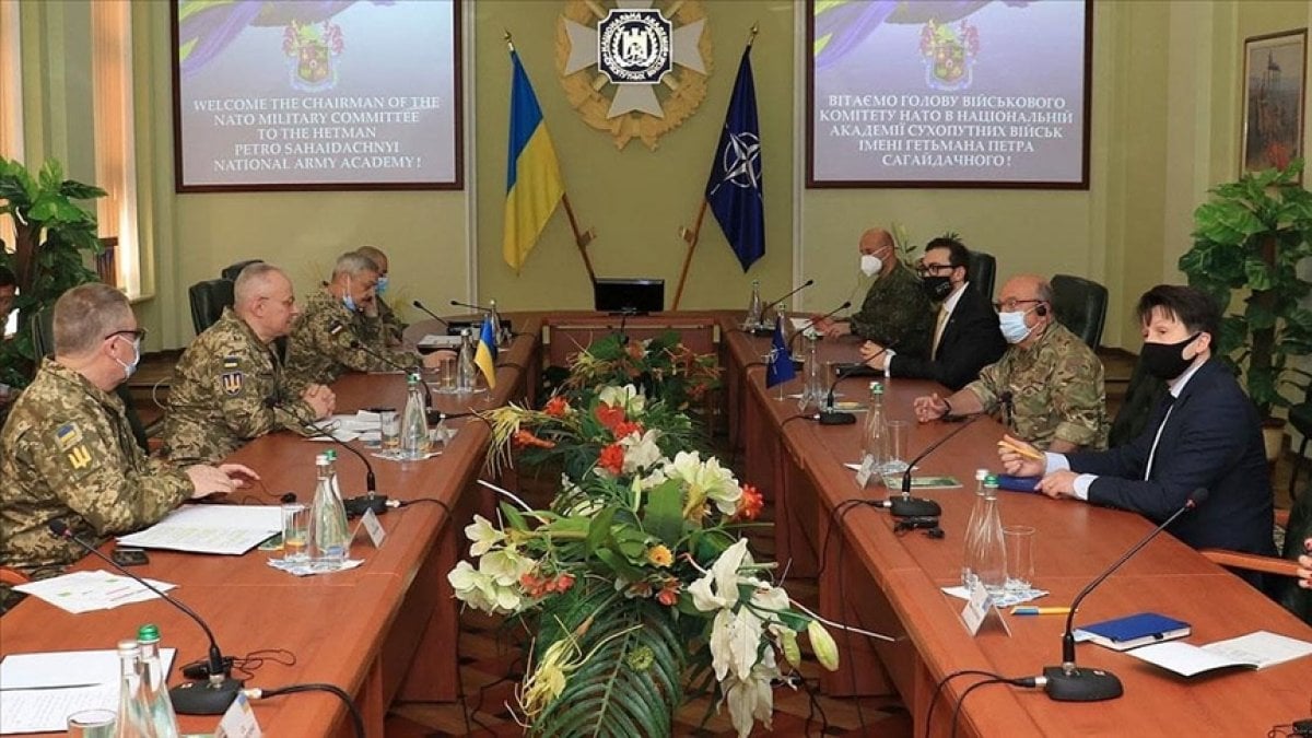 NATO staff in Ukraine