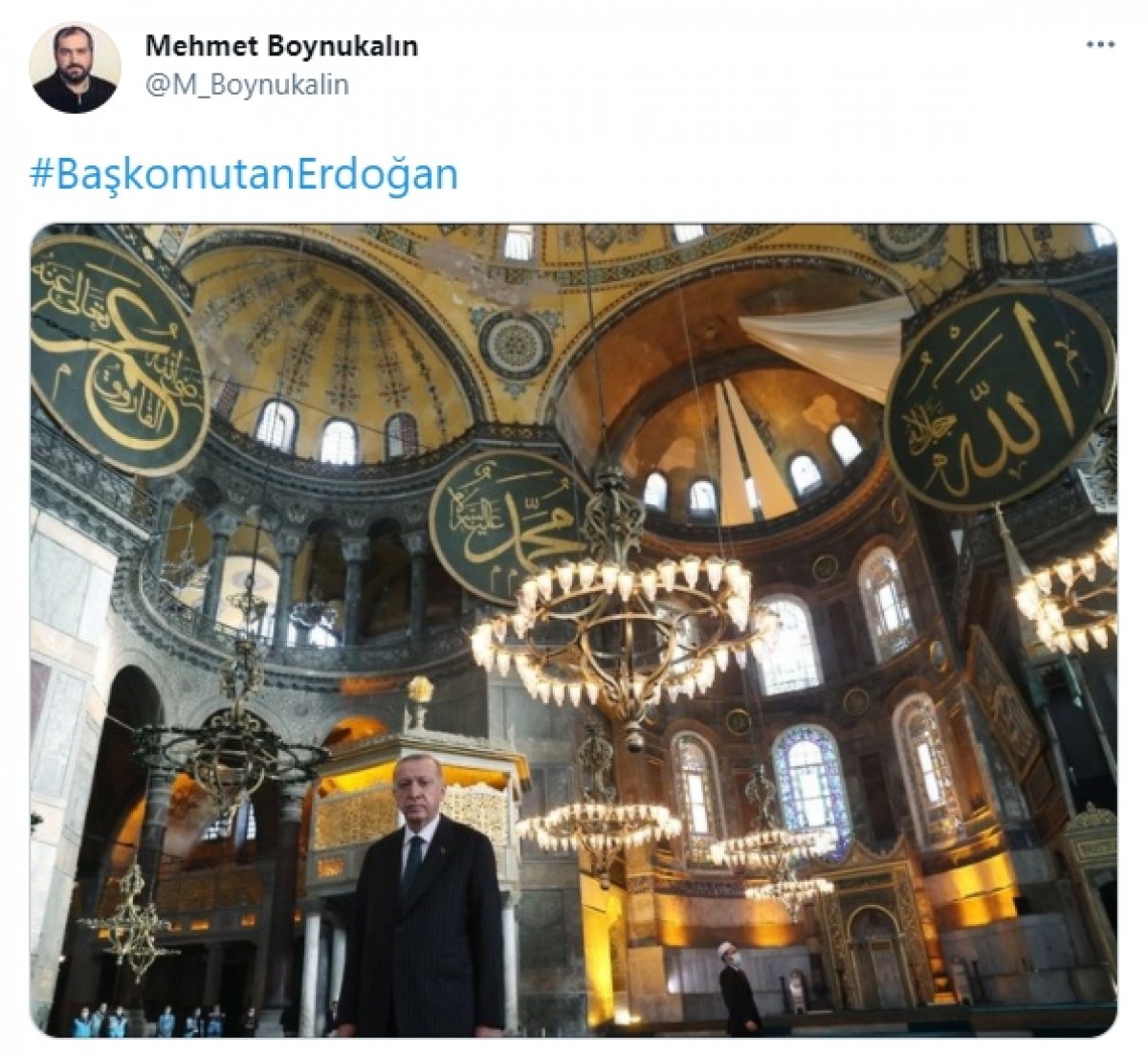 Ayasofya Imami Mehmet Boynukalin Marmara Universitesi Ne Geri Dondu