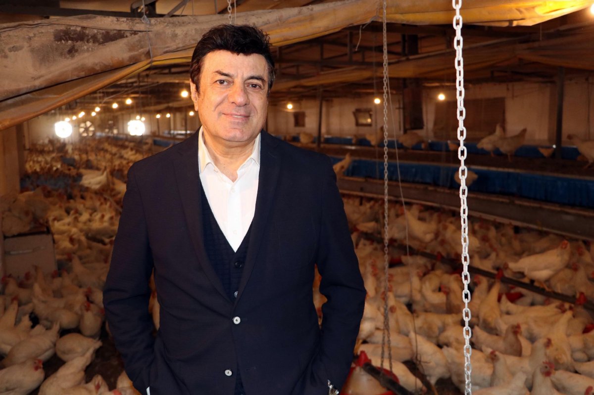Coşkun Sabah, 1 milyon liralık yatırımla tavuk çiftliği kurdu