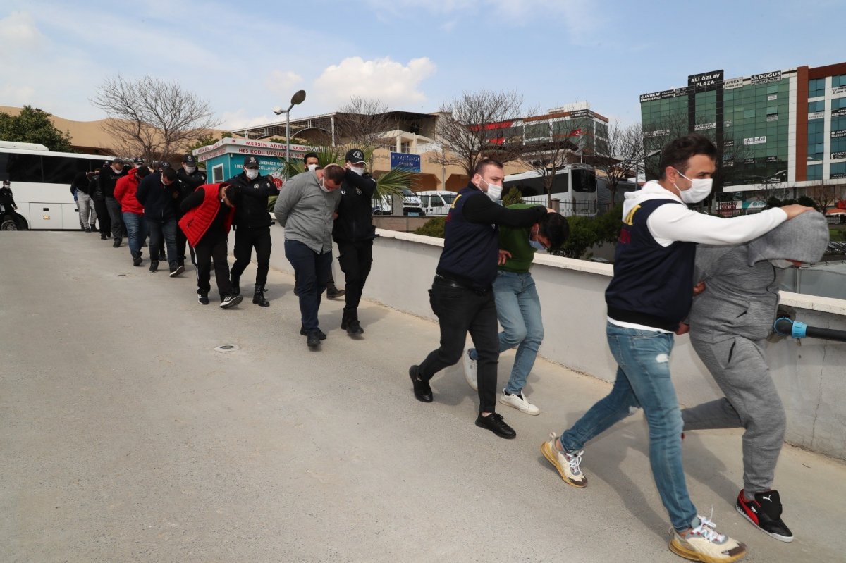 Mersin’de suç örgütüne operasyon: Galeri saldırısının failleri bulundu