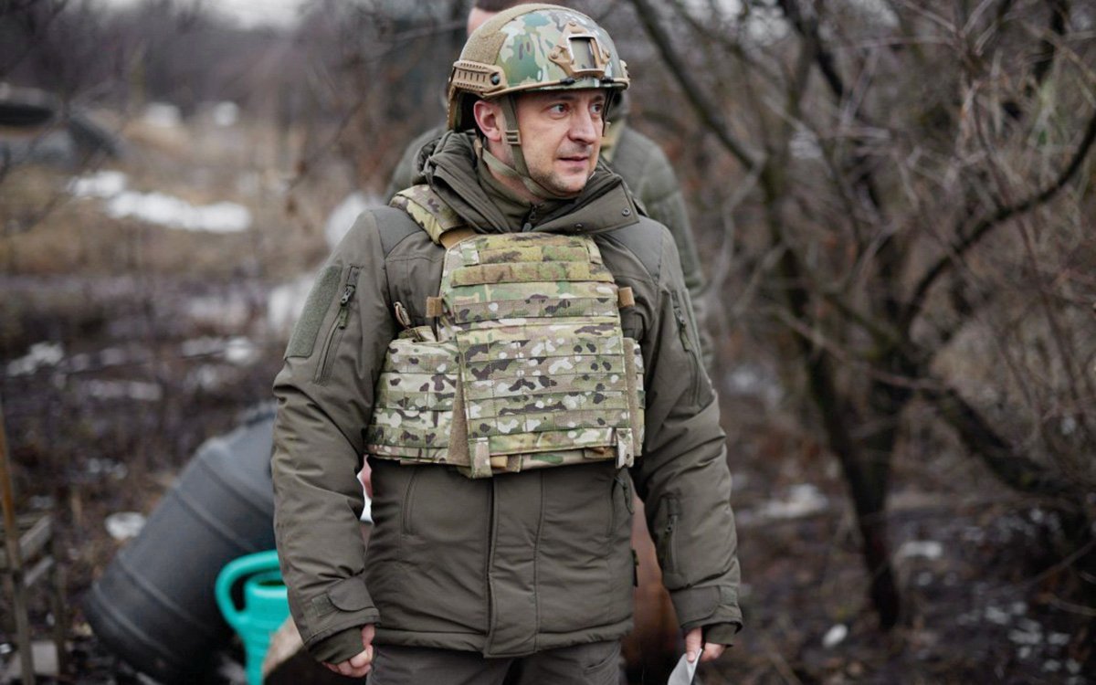 Morale visit to the army from the President of Ukraine Volodymyr Zelensky #4