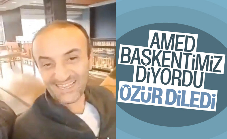Ersin Korkut, 'Amed başkentimiz' sözleri nedeniyle özür diledi