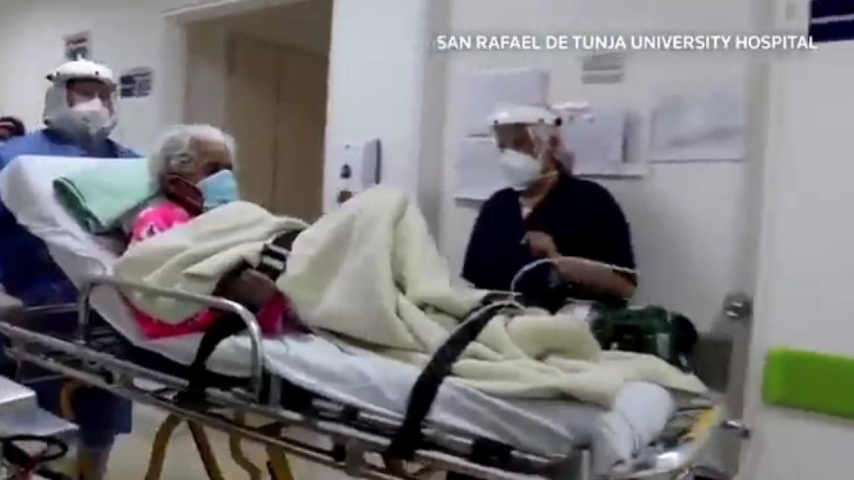 104-year-old woman in Colombia beat coronavirus for the second time
