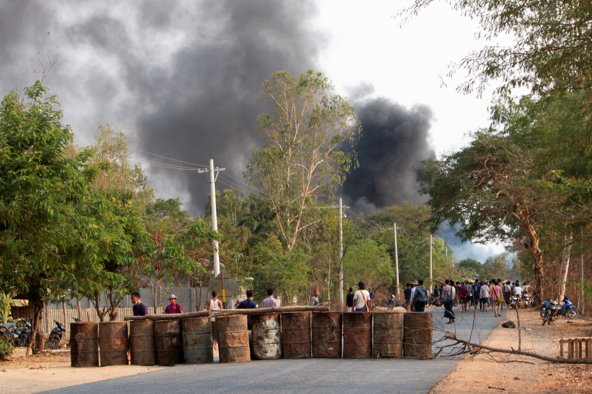 Myanmar army shoots at protesters: 80 dead #3