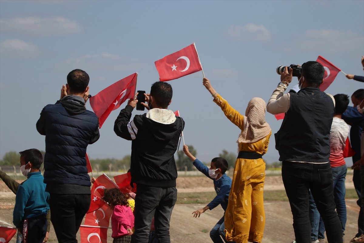 SOLOTÜRK, Şanlıurfa'da gösteri yaptı