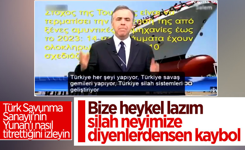 Yunan spikerin Türkiye isyanı: Her şeyi yapıyorlar
