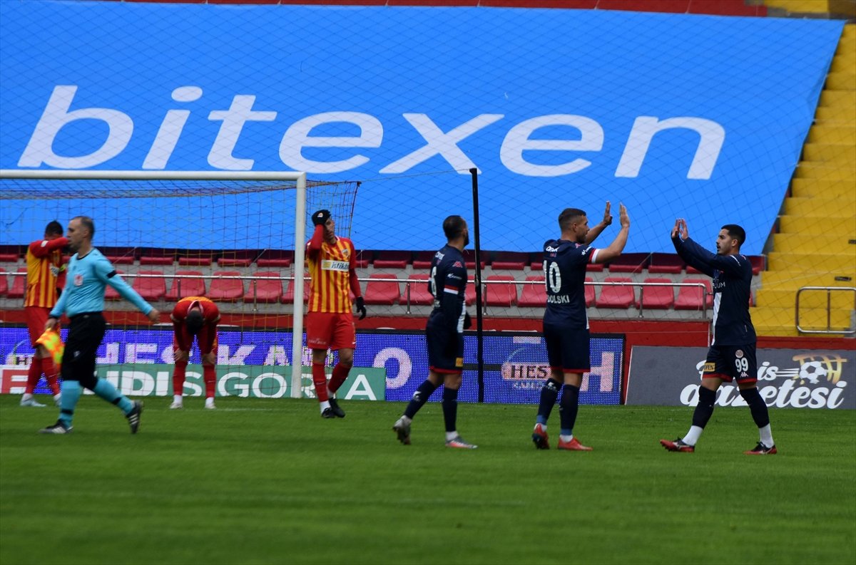 Antalyaspor deplasmanda Kayserispor'u tek golle mağlup etti