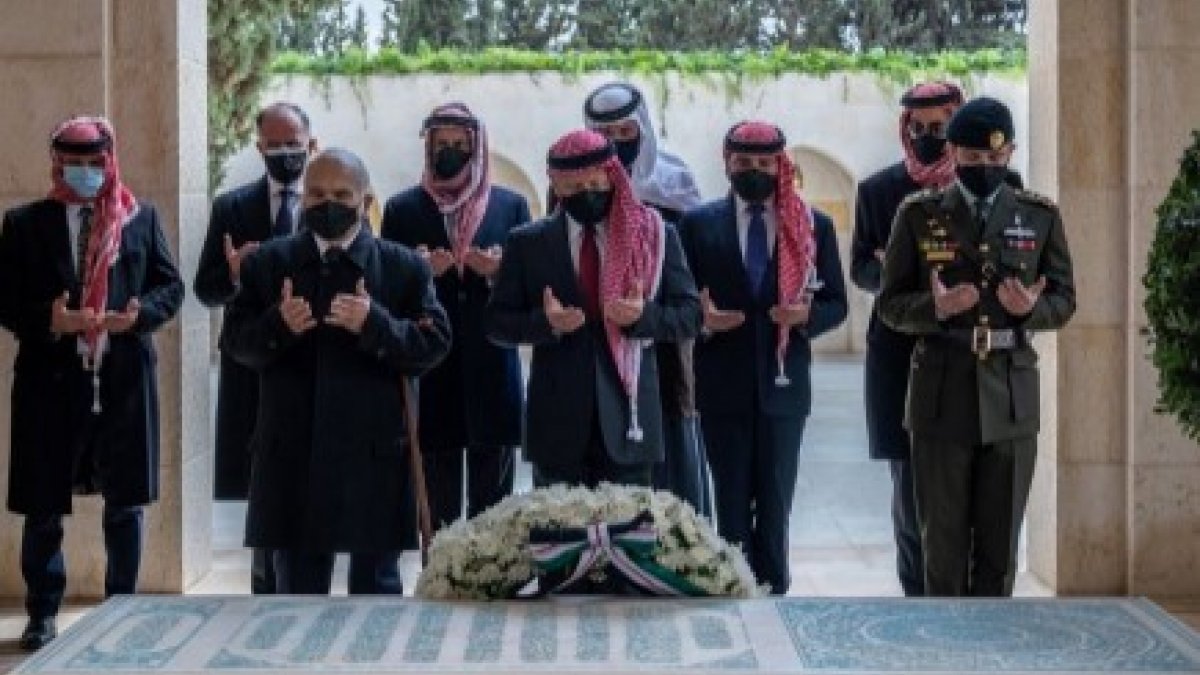 King Abdullah II of Jordan and Prince Hamza side by side for the first time after the political crisis