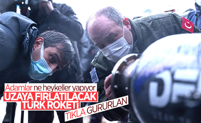 Ay'a gönderilecek hibrit roket motoru testten başarıyla geçti