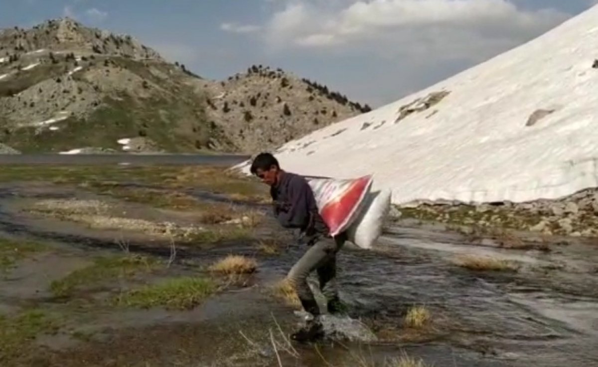 Kahramanmaraş’ta çiriş otu sofraları süslüyor